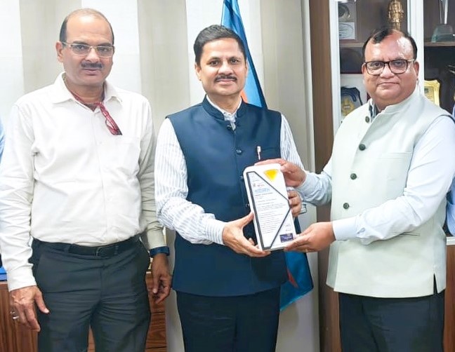 संजय कुमार सिंह, निदेशक (परियोजनाएं), एनएचपीसी प्रतिष्ठित हाइड्रो विभूषण  पुरस्कार से सम्मानित